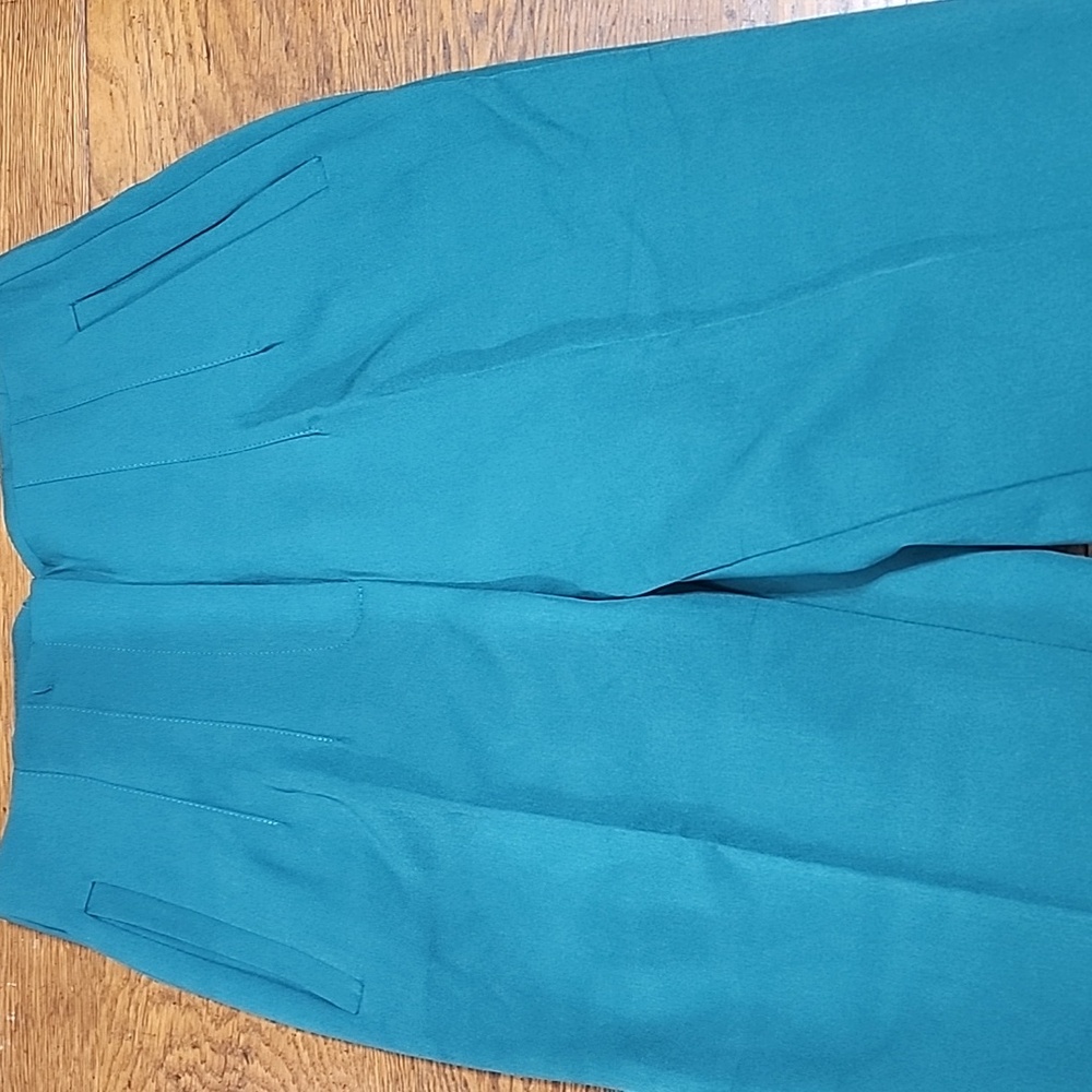 SHEIN Tapered Trouser Teal Blue Small